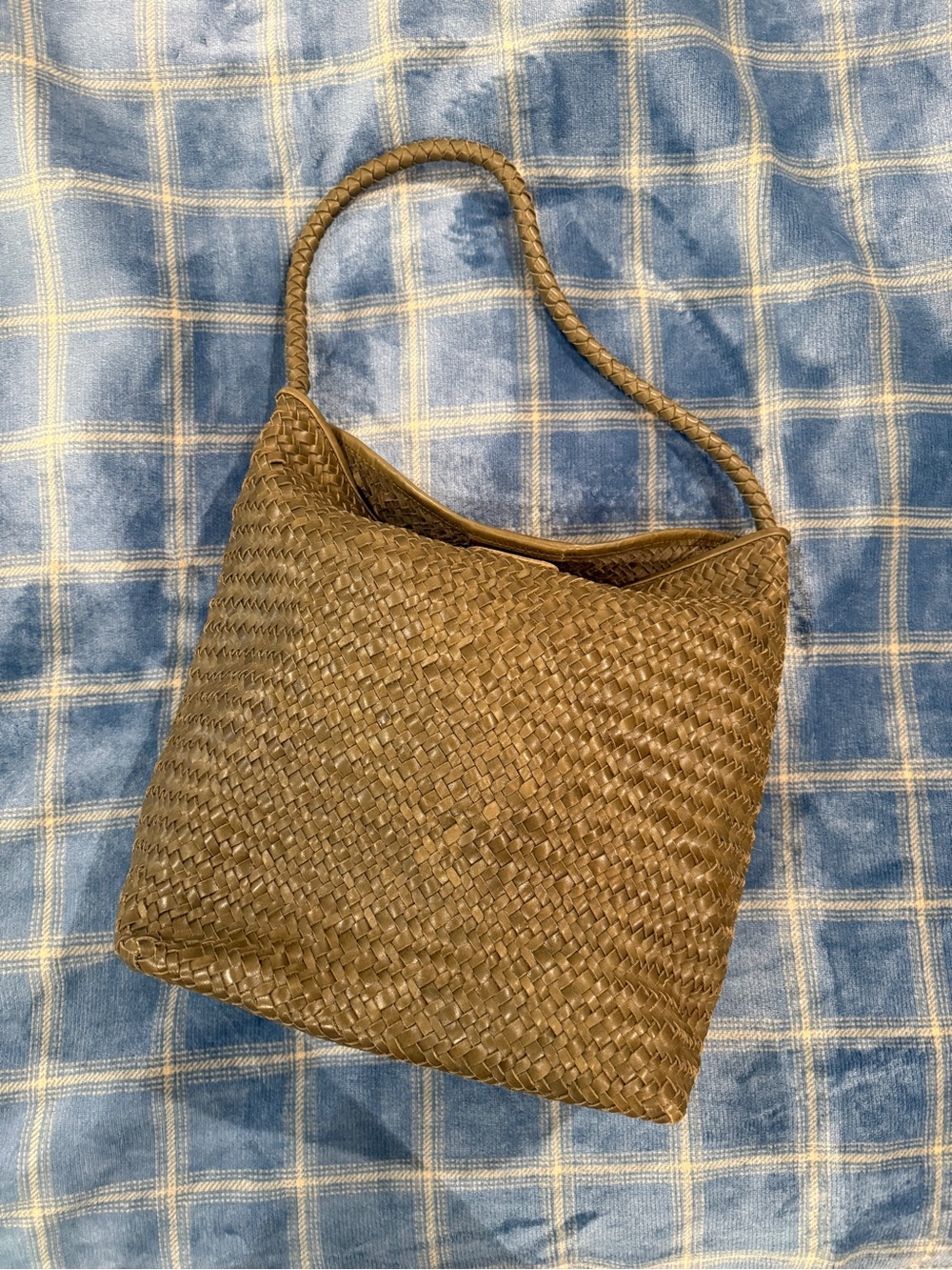 NWT Madewell The Signature Woven Bucket Bag